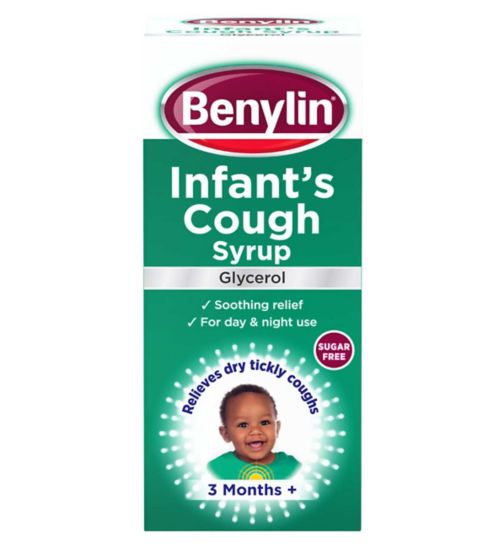 Benylin Children's Apple Flavour Cough Syrup 3+ Months (125ml)