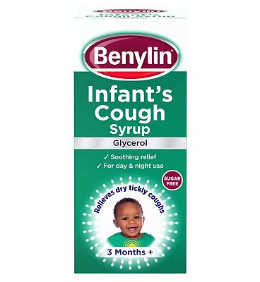 Benylin Children's Apple Flavour Cough Syrup 3+ Months (125ml)