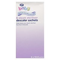 Boots Steam Steriliser Descaler 10ml x 6 Pack