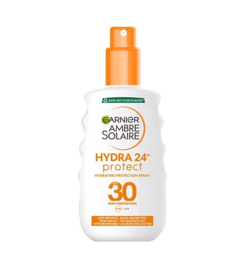 Ambre Solaire Ultra-Hydrating Shea Butter Sun Cream Spray SPF30 200ml