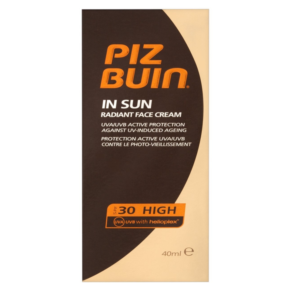 Piz Buin In Sun Radiant Face Cream SPF30 40ml