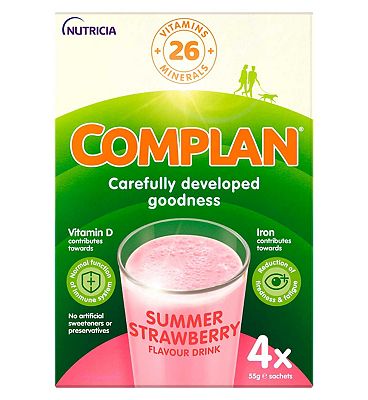 Complan - Strawberry 4 x 55g