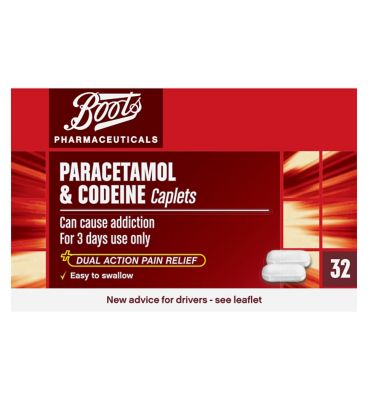 Boots Paracetamol And Codeine Tablets