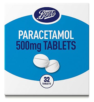 Boots Paracetamol Tablets 500 mg - 32 Tablets