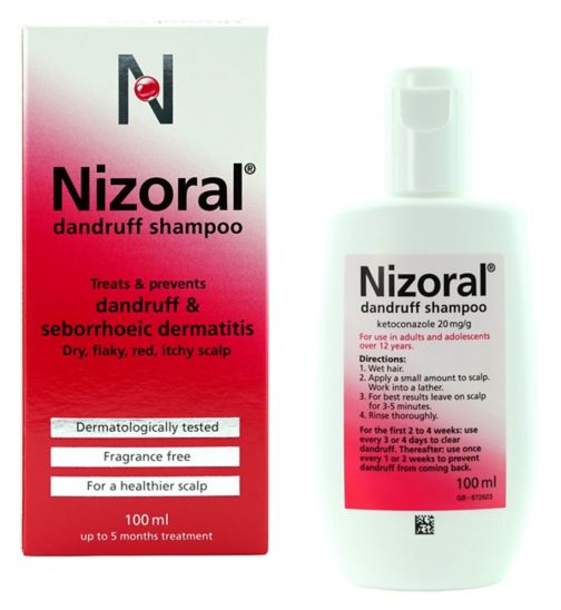 Nizoral Dandruff Shampoo - 100 ml - Boots