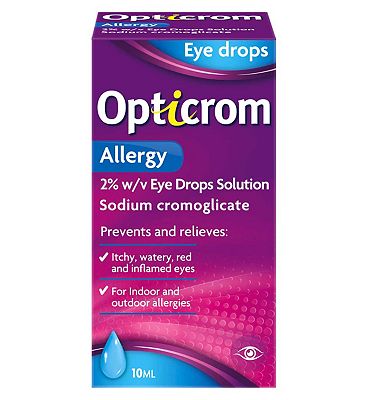 Opticrom Allergy Eye Drops - 10ml