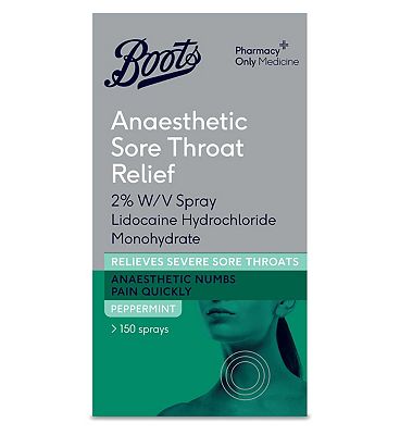 Boots Anaesthetic Sore Throat Relief Spray