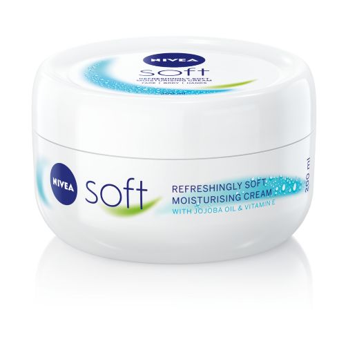 NIVEA Soft Moisturising Cream for face, hands and body, 200ml