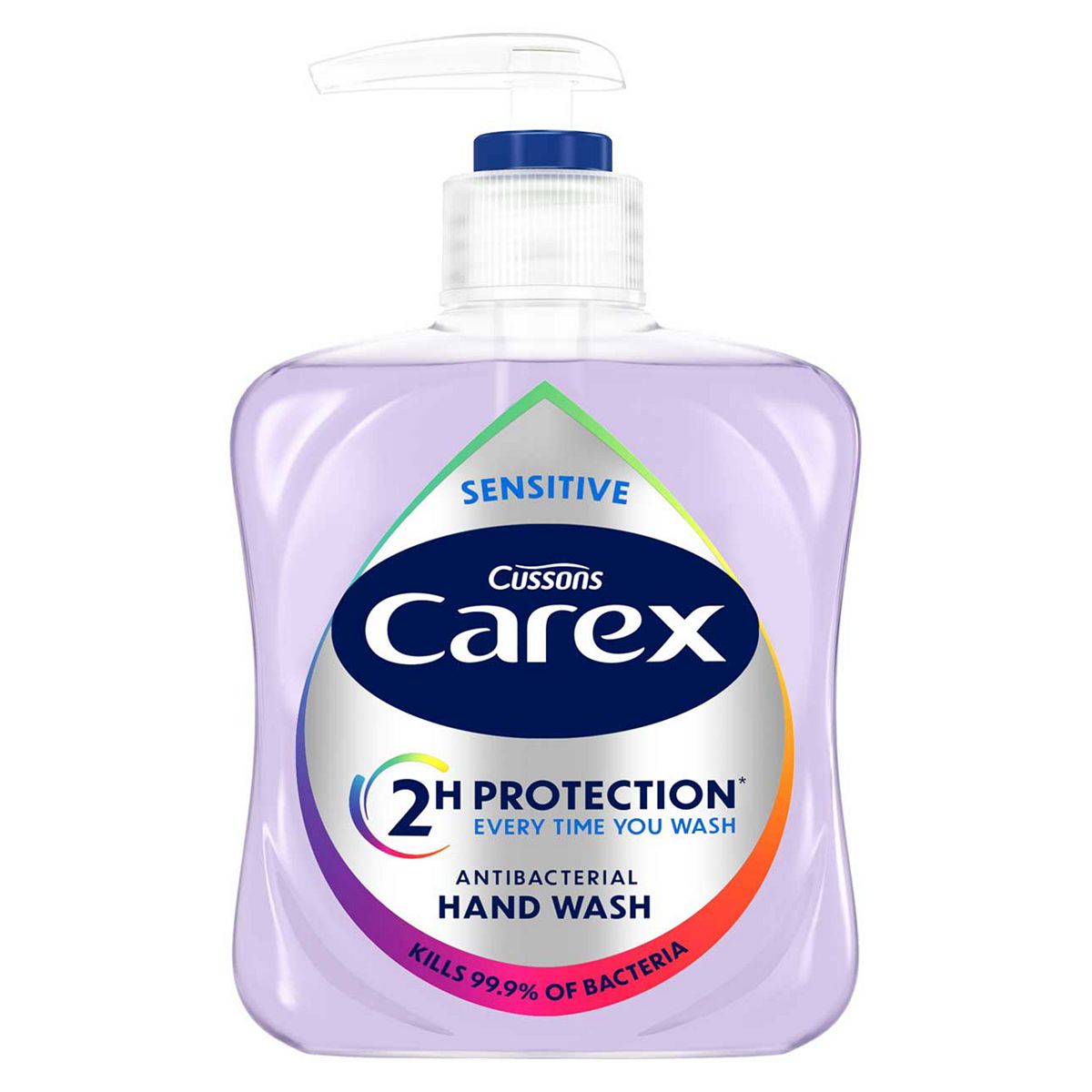 Carex Sensitive Antibacterial Handwash250 ml, 250ml