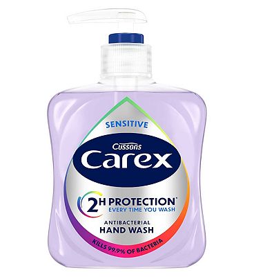 Cussons Carex Sensitive Hand Wash 250ml