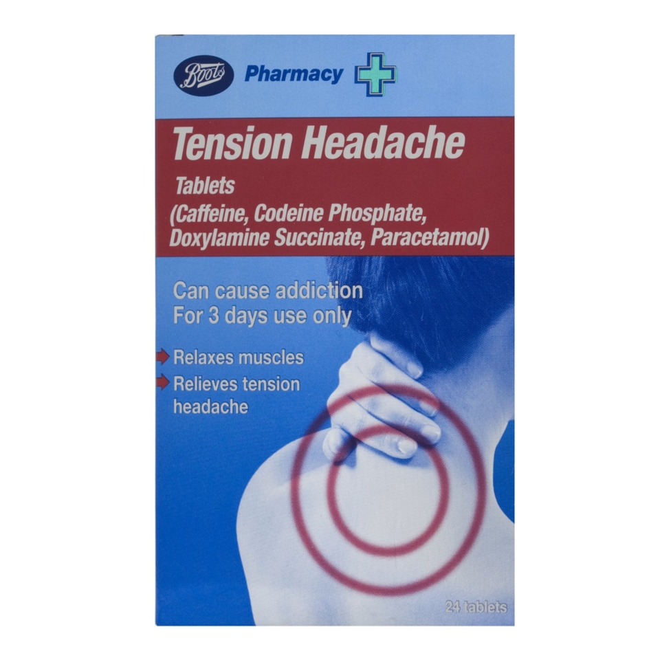 Boots   Boots Pharmacy Tension Headache Tablets   24 Tablets customer 