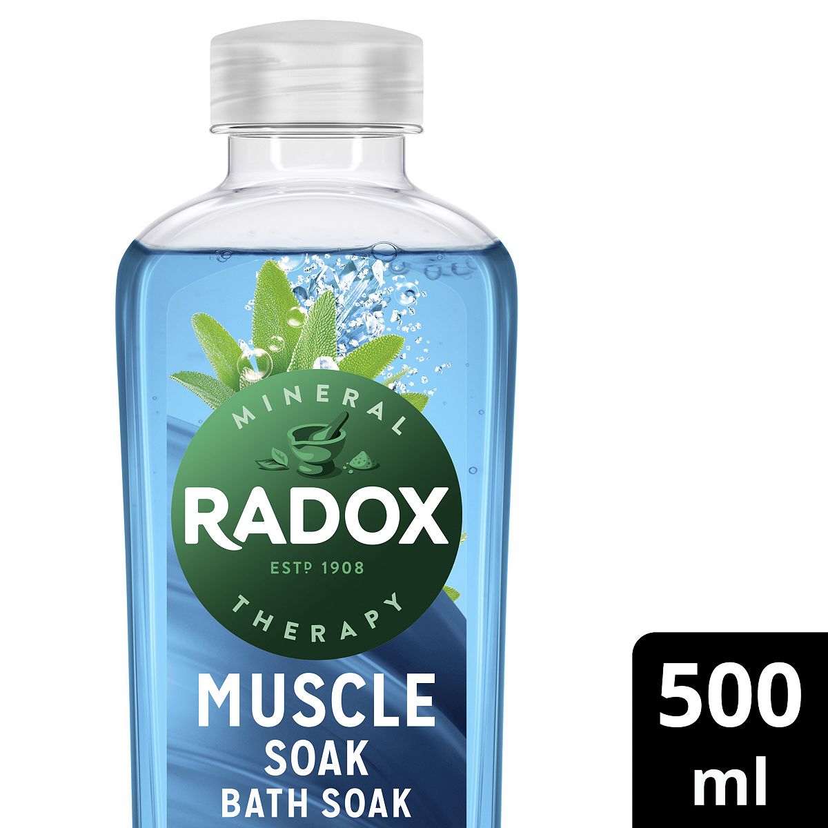 Radox Mineral Therapy Bath Soak Muscle 500ml