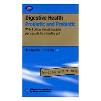 Boots Feel The Difference Probiotic and Prebiotic Capsules - 30 Capsules
