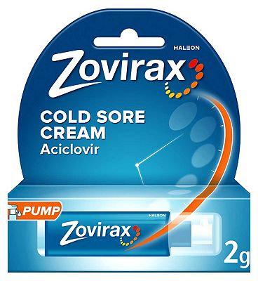 Zovirax Cold Sore Cream - 2g Pump