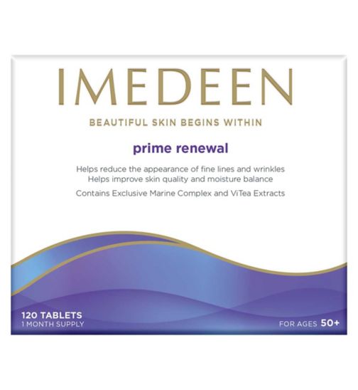 Imedeen Prime Renewal Beauty & Skin Supplement - 120 Tablets