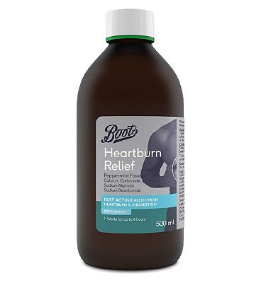 Boots  Heartburn Relief Peppermint Flavour - 500ml