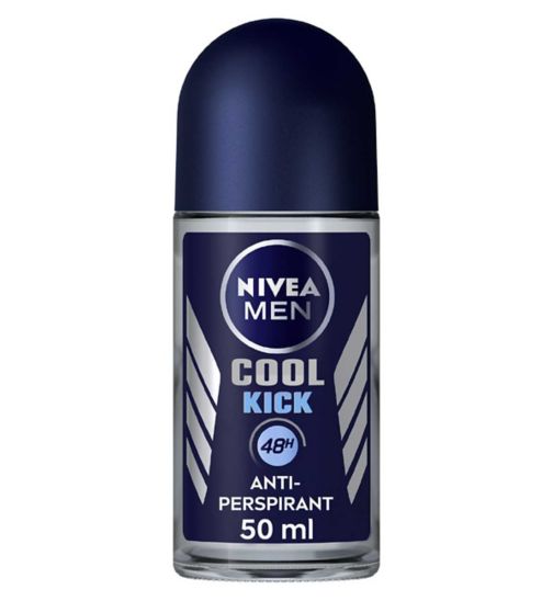 NIVEA MEN Cool Kick Anti-perspirant Deodorant Roll on 50ML