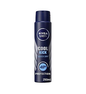 NIVEA MEN Cool Kick 48h Anti-Perspirant Deodorant Spray 250ml