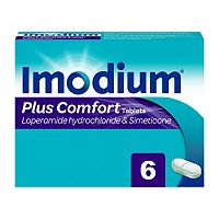 Imodium Plus - 6 Caplets