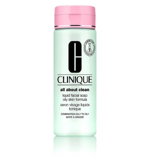 Clinique Liquid Facial Soap Oily Skin 200ml - Skin Types 3 & 4