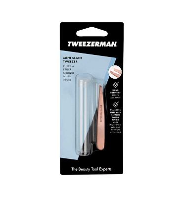 Tweezerman Rose Gold Mini Slant Tweezer