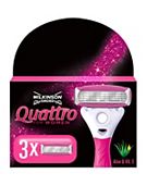 Wilkinson Sword Quattro for Women Razor Blades x3