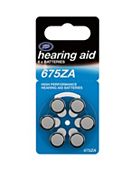 Boots 675ZA Hearing Aid Battery - pack of 6 batteries