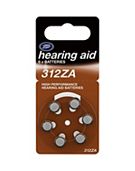 Boots 312ZA Hearing Aid Battery - pack of 6 batteries