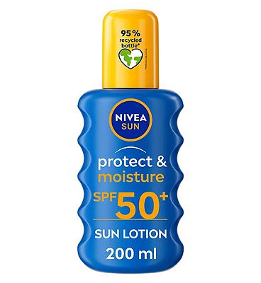 Nivea Sun Moisturising Sun Spray SPF50+ 200ml