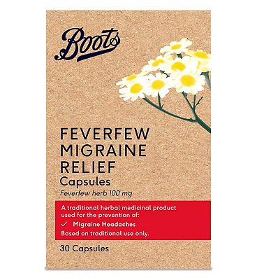 Image of Boots Feverfew - 30 Tablets
