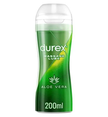 Durex Play Massage 2-in-1 Aloe Vera Lubricant Gel - 200 ml