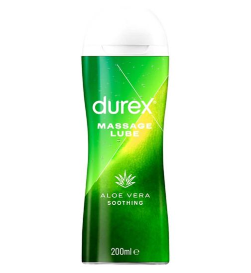 Durex 2 in 1 Massage Aloe Vera Water Based Lube - 200ml