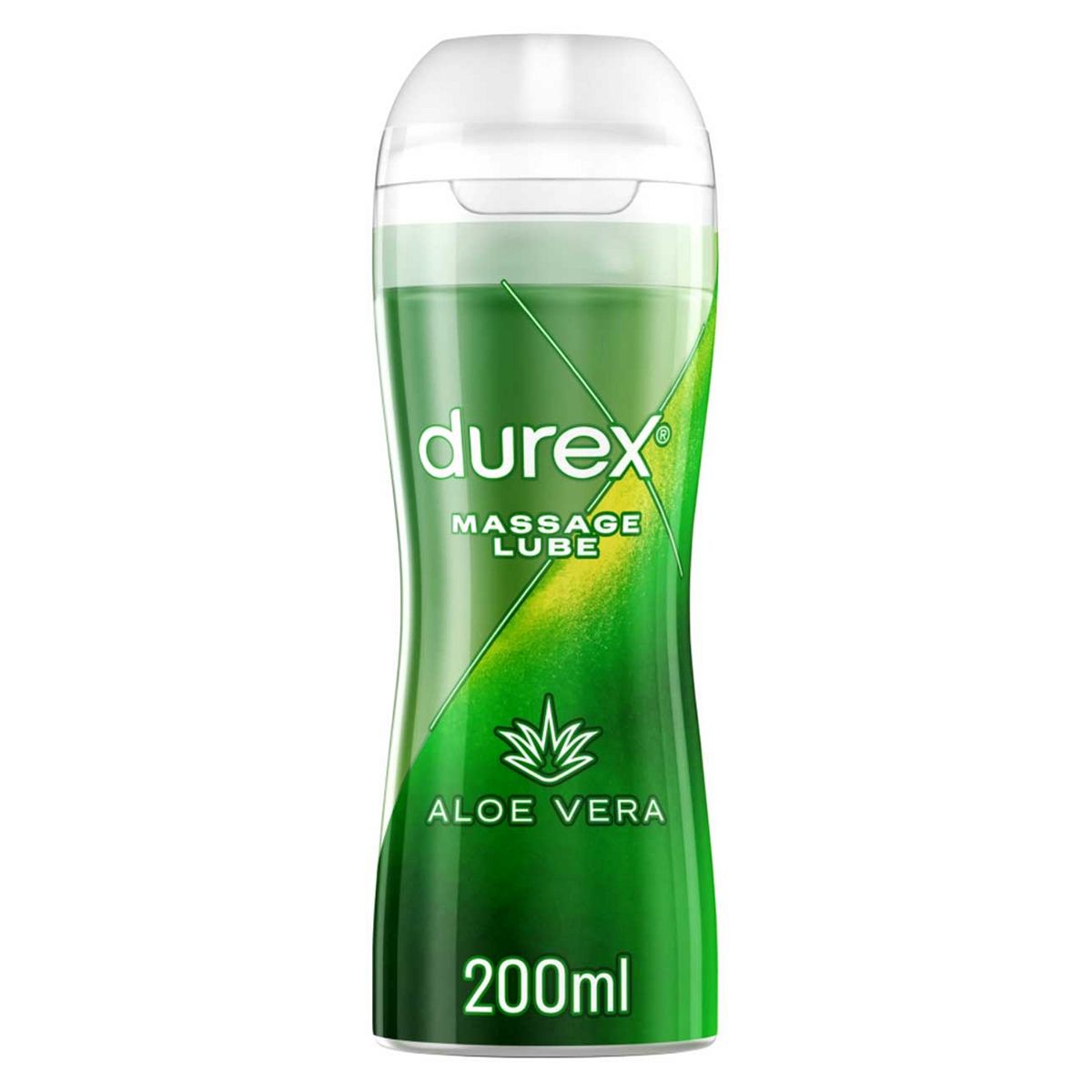 Durex 2 In 1 Massage Aloe Vera Water Based Lube -200 Ml, 200Ml