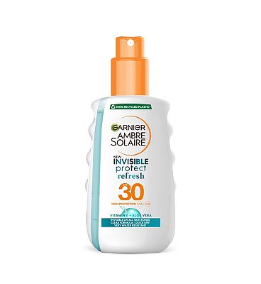 Garnier Ambre Solaire Clear Protect Transparent Body Protection Spray SPF30 200ml