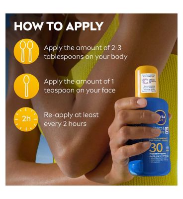 NIVEA SUN Protect & Moisture Sun Cream Spray SPF 30 200ml (9)