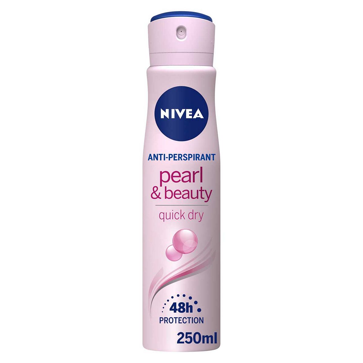 Nivea Anti-Perspirant Deodorant Spray, Pearl & Beauty, 72 Hours250 Ml, 250Ml