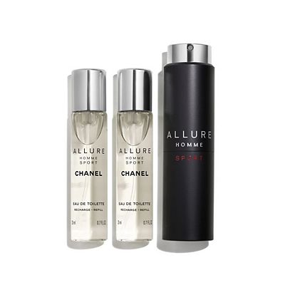 【未使用】CHANEL ALLURE HOMME SPORT 3x20ml Amazon.com : Chanel Allure Homme Sport Eau De Toilette