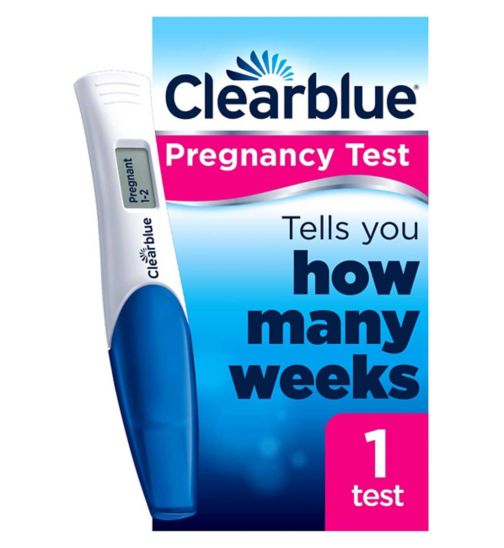 Clearblue Digital Pregnancy Test With Weeks Indicator - 1 test