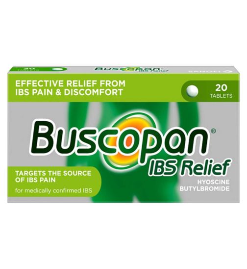 buscopan ibs relief 20 tablets boots