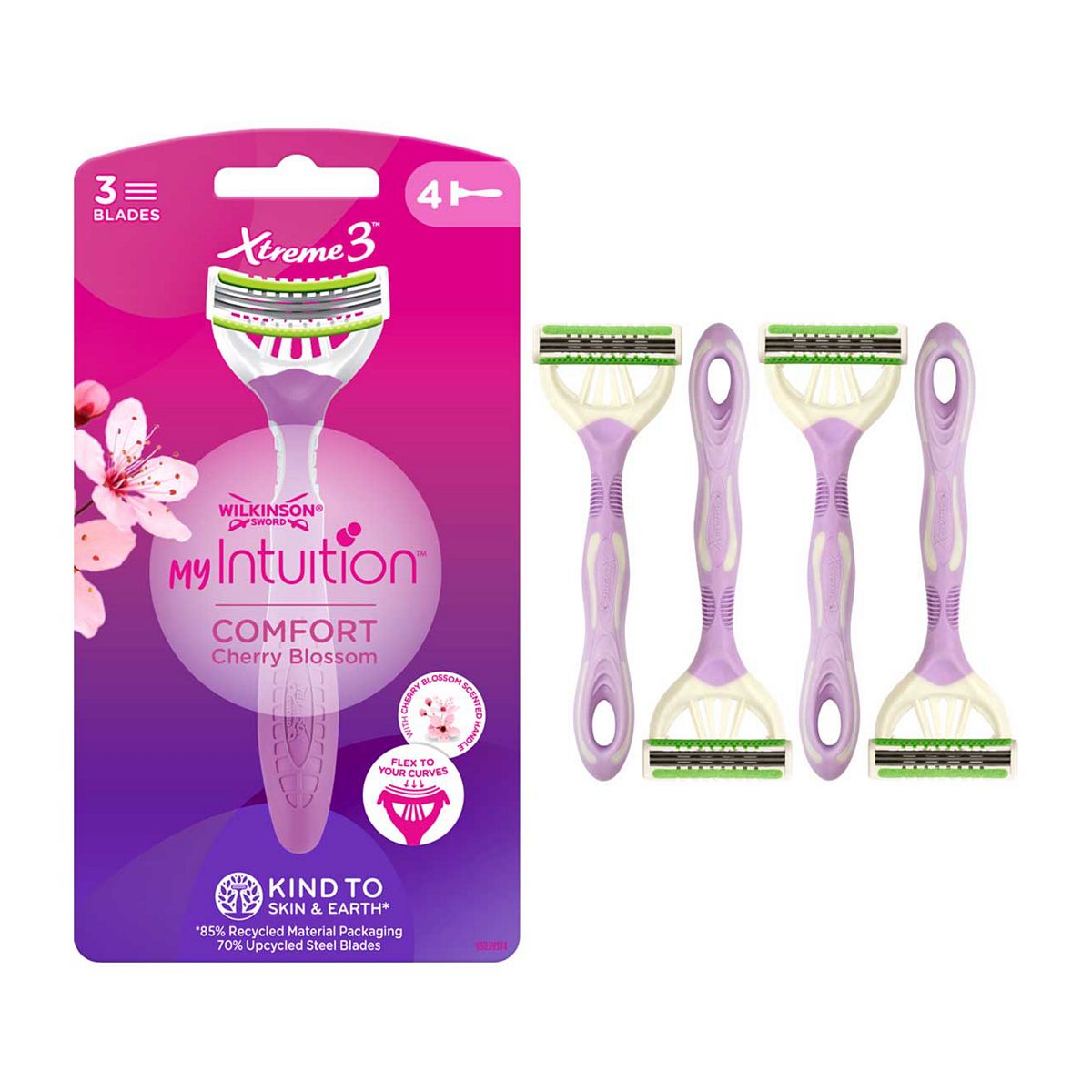 Wilkinson Sword Xtreme 3 Beauty Disposable Razors 4S