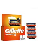 Gillette Fusion5 Razor Refills For Men, 4 Razor Blade Refills