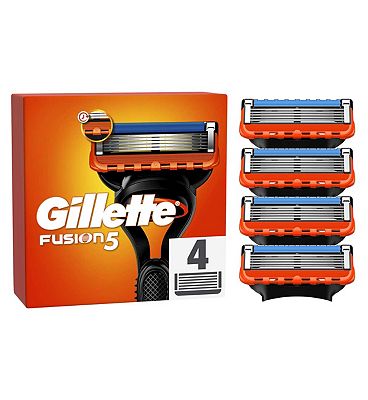 Gillette Fusion Razor Blades 4 Pack