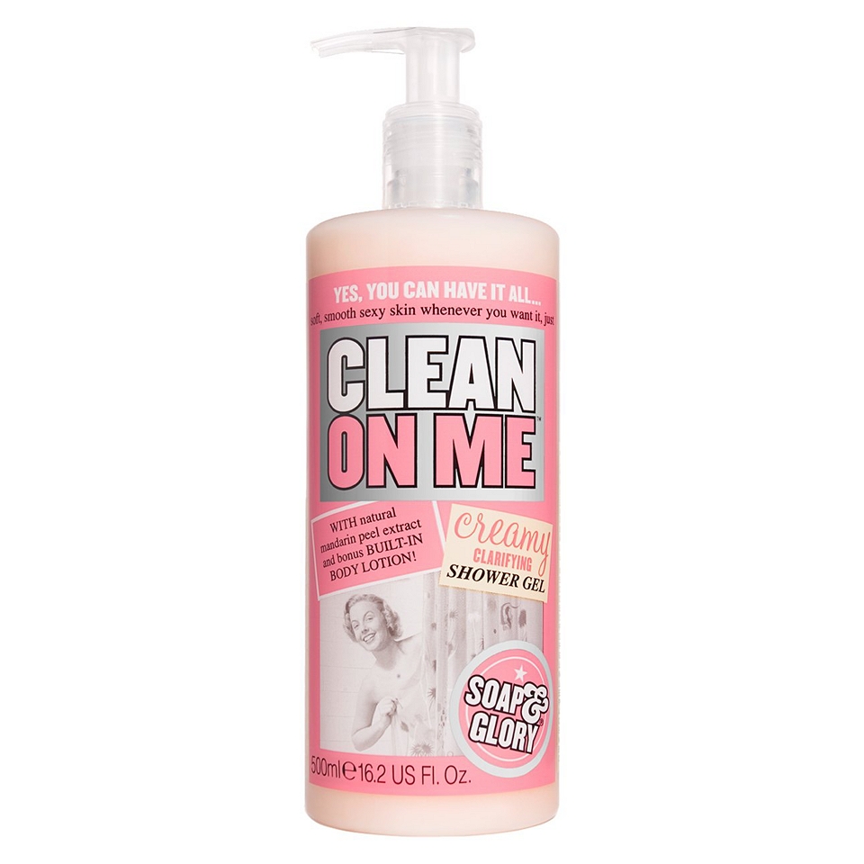 Soap & Glory Clean On Me™ Creamy Clarifying Shower Gel 500ml 3633632