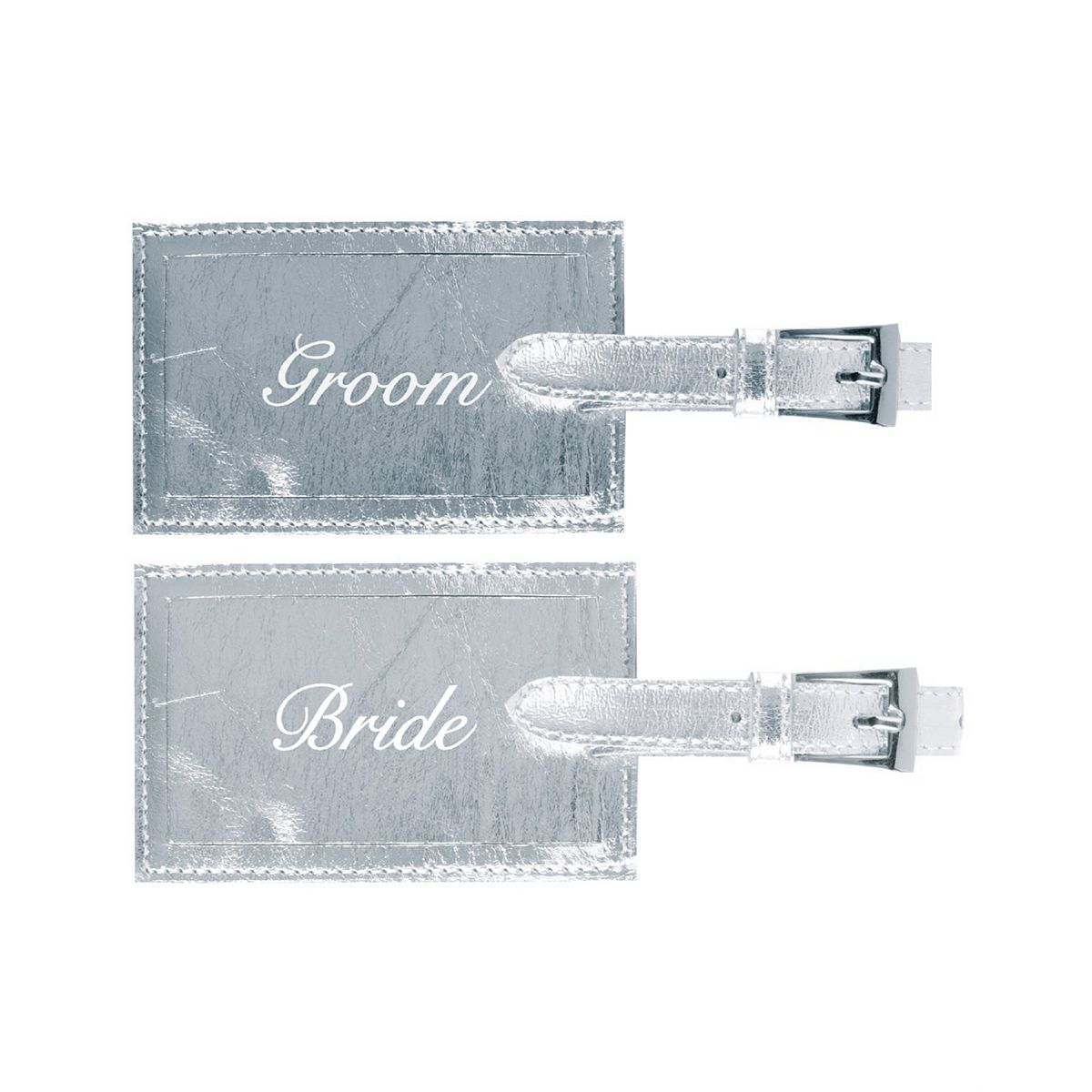 Bombay Duck Just Married Bride & Groom Luggage Tags