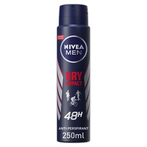 NIVEA MEN Dry Impact Anti-perspirant Deodorant Spray 250ml