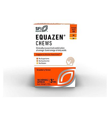 Equazen eye q Children's Chews 180 Strawberry Flavoured Capsules