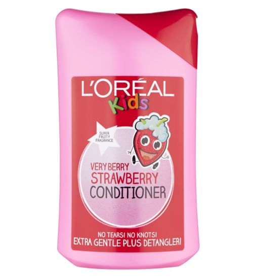 L'Oreal Kids Extra Gentle Very Berry Strawberry Conditioner 250ml