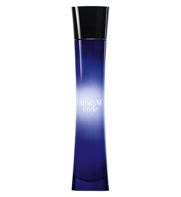 armani code purple bottle