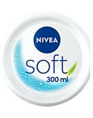 NIVEA Soft Moisturising Cream for Face, Hand and Body, 300ml