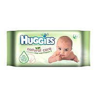 Huggies Natural Care Wipes - 64 Pack